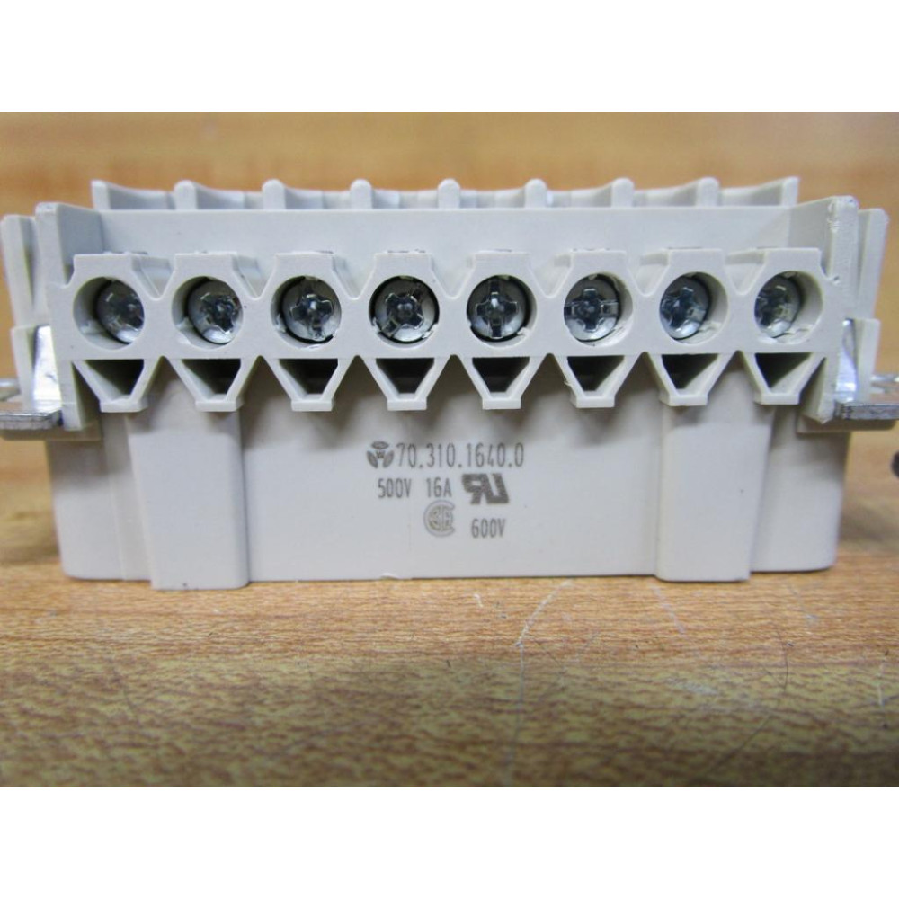 Wieland Electric 70.310.1640 Rectangular Insert 703101640 (Pack of 3)