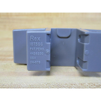 Rexnord 1873SG Table Top Chain 114-676 Link WBumper (Pack of 19) - New No Box