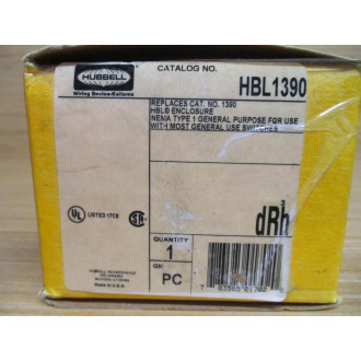 Hubbell HBL1390 Enclosure Cracked