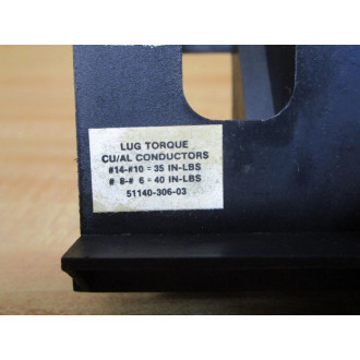 Square D 51140-306-03 Schneider Electric Disconnect Switch - Used