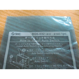 SMC BQ5-032 Auto Switch Mounting Bracket BQ5032 (Pack of 12)