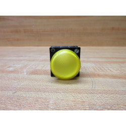 Siemens 3SB3001-6BA30 Furnas Yellow Indicator Light WHolder - New No Box