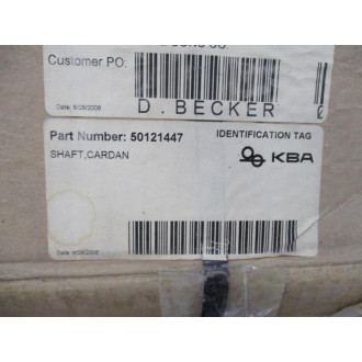 Cardan 50121447 Shaft