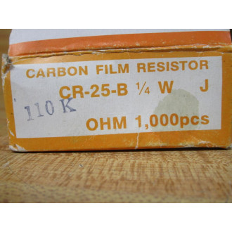 KOA CR-25-B14 WJ Speer Electronics Resistor CR-25-B 14 (Pack of 1000)