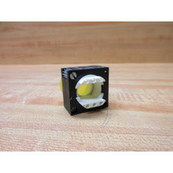 Siemens 3SB3001-6BA30 Furnas Yellow Indicator Light WHolder - New No Box