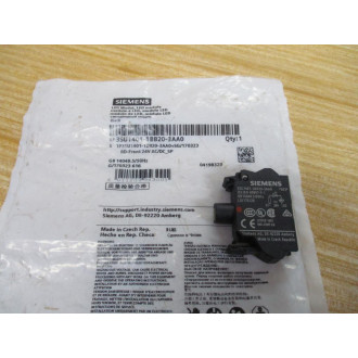 Siemens 3SU1401-1BB20-3AA0 Red LED 3SU1401-18820-3AA0