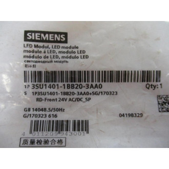 Siemens 3SU1401-1BB20-3AA0 LED Module 3SU14011BB203AA0