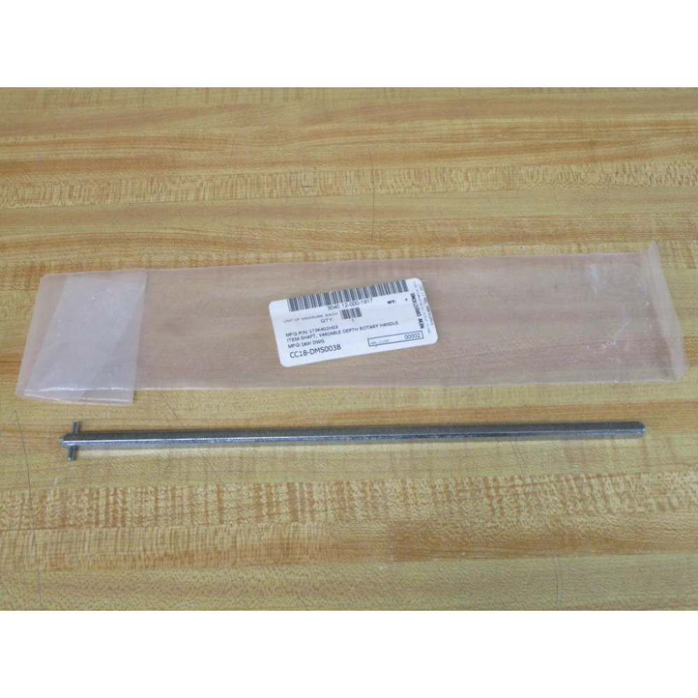 IAW DWG 4117P265 Shaft, Variable Depth Rotary Handle