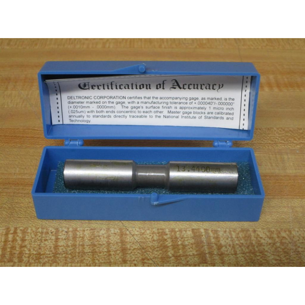Deltronic 13.4400mm Pin Gage 13.4400