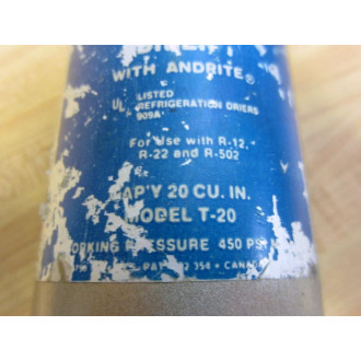 Virginia KMP T-20 T-Flo Drier Cartridge T20 - New No Box