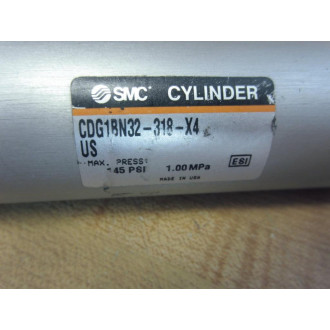 SMC CDG1BN32-318-X4 Air Cylinder CDG1BN32318X4 - New No Box