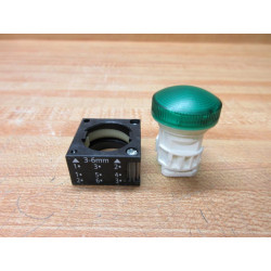 Siemens 3SB3001-6BA40 Green Light 3SB30016BA40 - New No Box