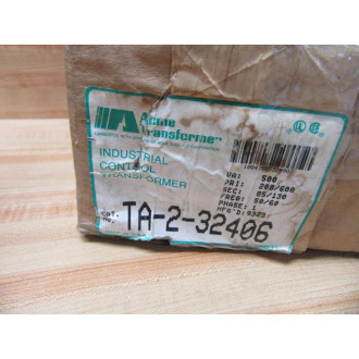 Acme TA-2-32406 Industrial Control Transformer TA232406