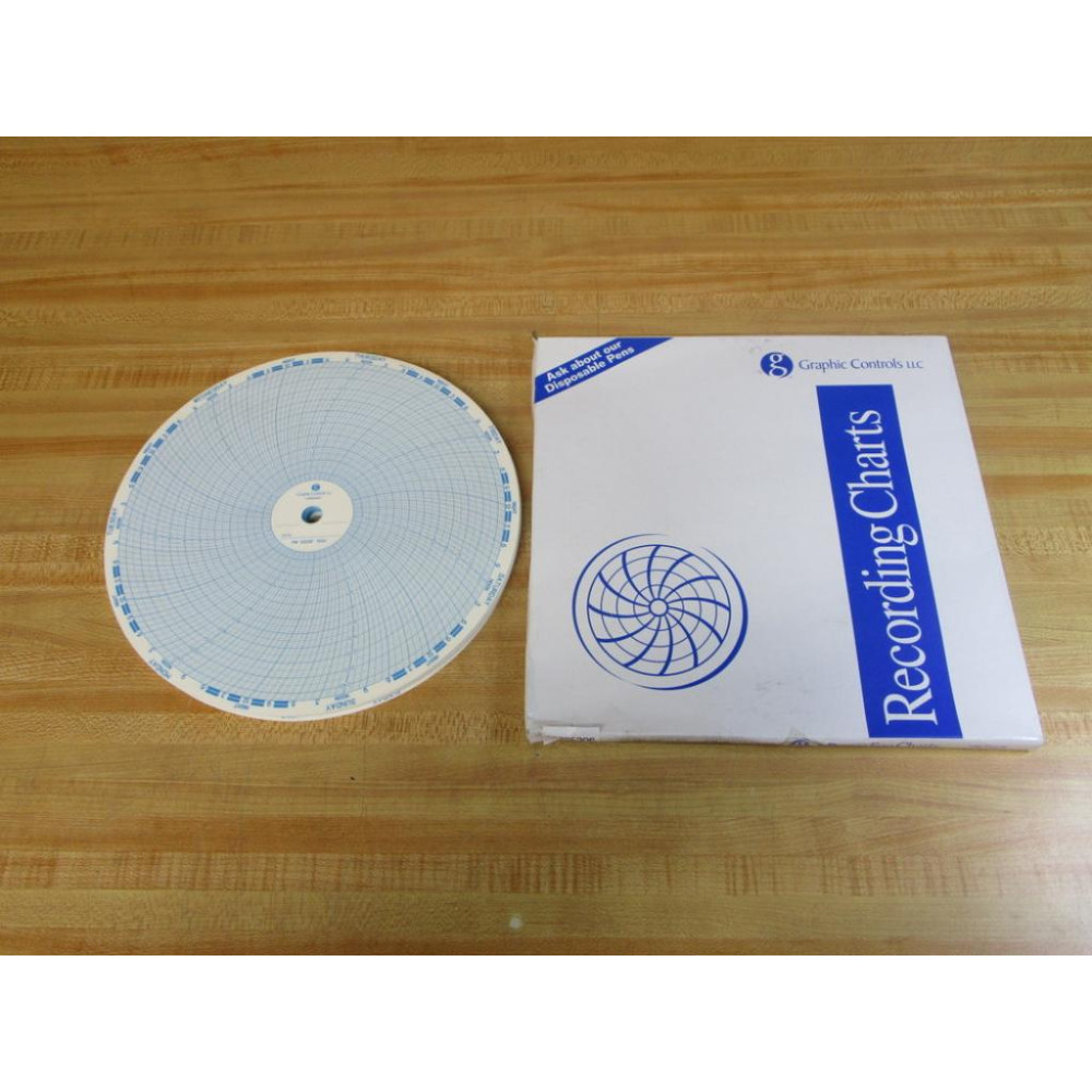 Graphic Controls 00567586 Recording Charts PW A225F