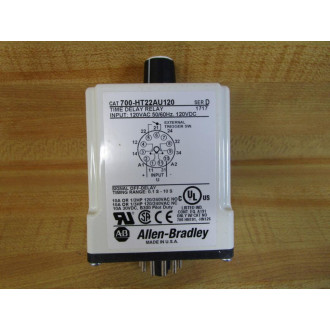 Allen Bradley 700-HT22AU120 Time Delay Relay 700HT22AU120 Series D