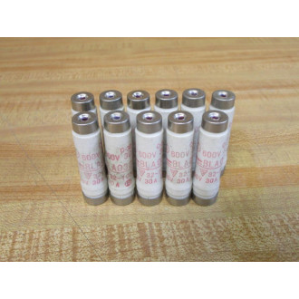 Fuji Electric BLA030D 30A Fuse (Pack of 11) - New No Box