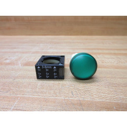 Siemens 3SB3001-6BA40 Furnas Green Indicator Light - New No Box