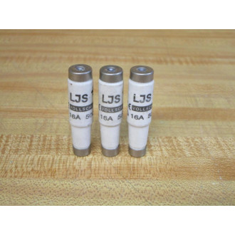 Vollschutz LJS-16A-500V Fuse LJS-16A (Pack of 3) - New No Box