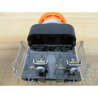 Allen Bradley 800T-FXD1 Button 800T-FX WOrange Cap - New No Box