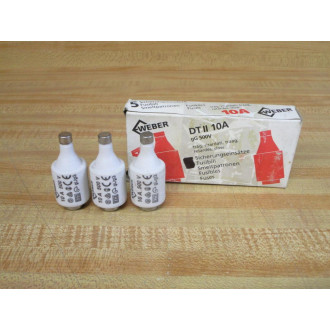 Weber DTII 10A 10A Fuse DTII (Pack of 3)