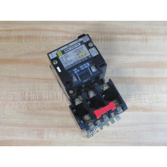Square D 8536-SA012 Schneider Electric Starter 8536-SAO12 - Used