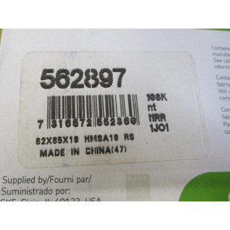 Chicago Rawhide 562897 SKF Oil Seal 62x85x10