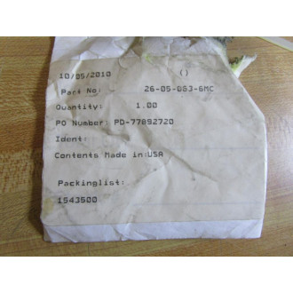 Igus 26.05.063-6MC Energy Chain 26.05.063-0 75" Length - New No Box Igus 26.05.063-6MC Energy Chain 26.05.063-0 75" Length - New No Box