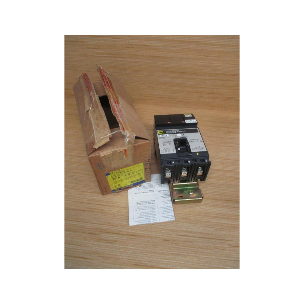 Square D FA34030 30A Molded Case Circuit Breaker