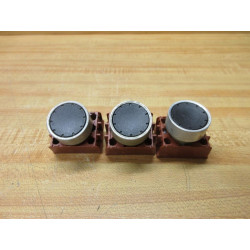 Siemens 3SB02-PFB Black Button 3SB02PFB (Pack of 3) - Used