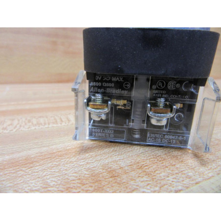 Allen Bradley 800T-QBH2RD2 Button 800TQBH2RD2 W800TC-N374, 800T-XD2