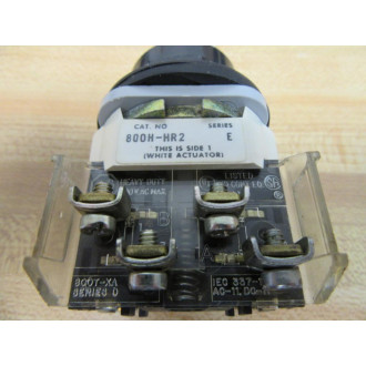 Allen Bradley 800H-HR2 Selector Switch 800HHR2 W800T-XA (X2) - New No Box