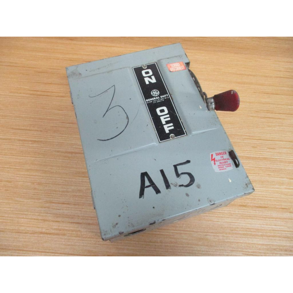 General Electric TG4322 GE Safety Switch - Used