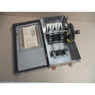 Westinghouse WHF261 Heavy Duty Safety Switch WHF261(A) - Used