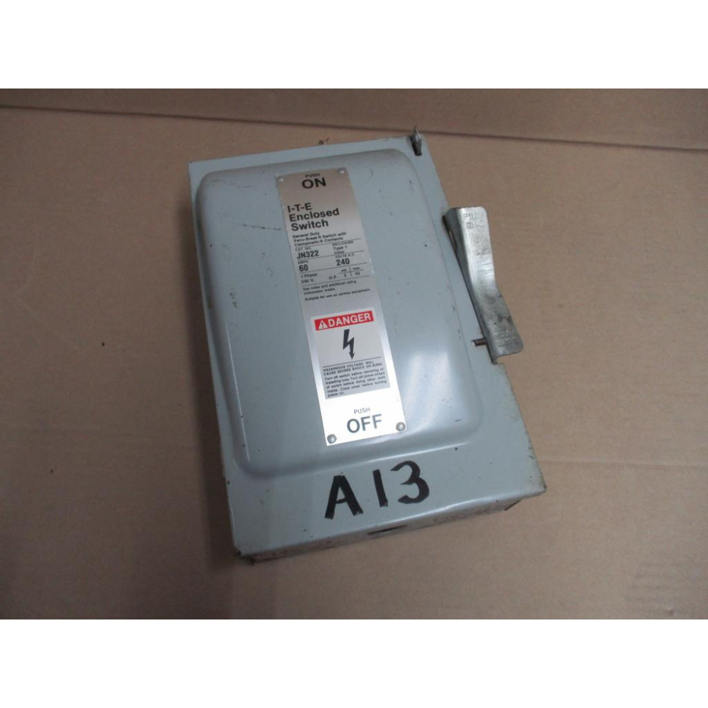 ITE JN322 Siemens Enclosed Switch - Used