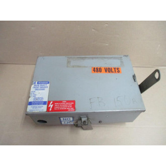 Westinghouse IBP-FB Bus Duct Circuit Breaker 2528D30G01 60A Breaker - Used