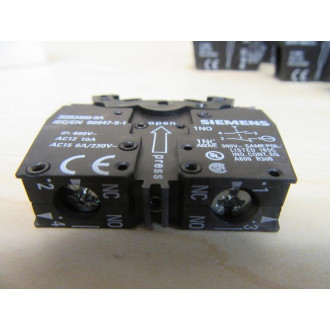 Siemens 3SB3400-0A Contact Block 3SB34000A (Pack of 10)