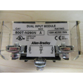 Allen Bradley 800T-N290N Contact Block - New No Box