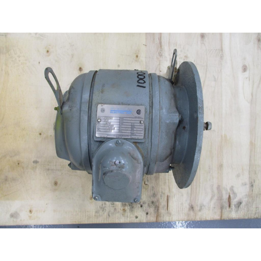 Sterling Electric 499-2058-9 Motor Type ABDO Frame 184DZ - Used Sterling Electric 499-2058-9 Motor Type ABDO Frame 184DZ - Used