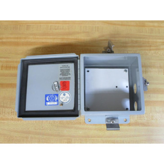 Wiegmann 36762 Hubbell Box K 01700 6x6x4 Inches - Used