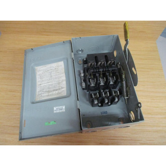 Crouse Hinds GH422N Safety Switch - Used
