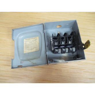 Crouse Hinds GH421N Safety Switch - Used