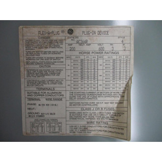 General Electric AC364R GE Plug-In Device - New No Box