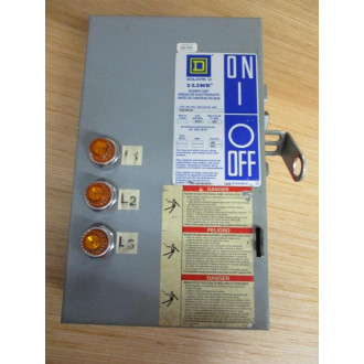 Square D PQ3603G I-Line Busway Unit W Fuses & Pilot Lights - New No Box