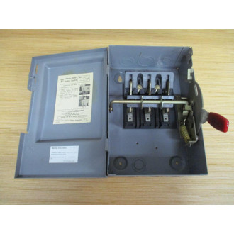 Westinghouse HU322 Heavy Duty Safety Switch Ser.A - New No Box
