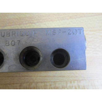 Graco Trabon MSP-20T Manifold Valve MSP20T - Used
