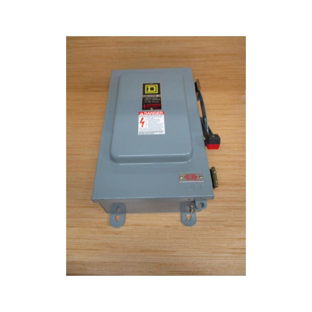 Square D HU461AWK Heavy Duty Safety Switch - New No Box Square D HU461AWK Heavy Duty Safety Switch - New No Box