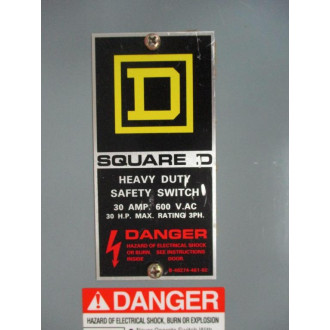 Square D HU461AWK Heavy Duty Safety Switch - New No Box