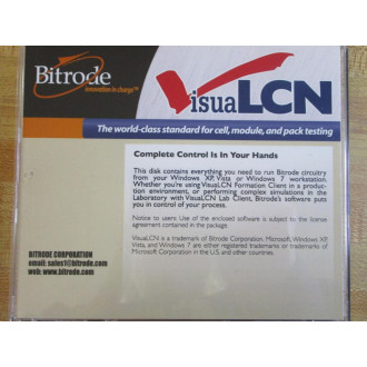 Bitrode BCS10031-940 VisuaLCN Module Database CD 9.40