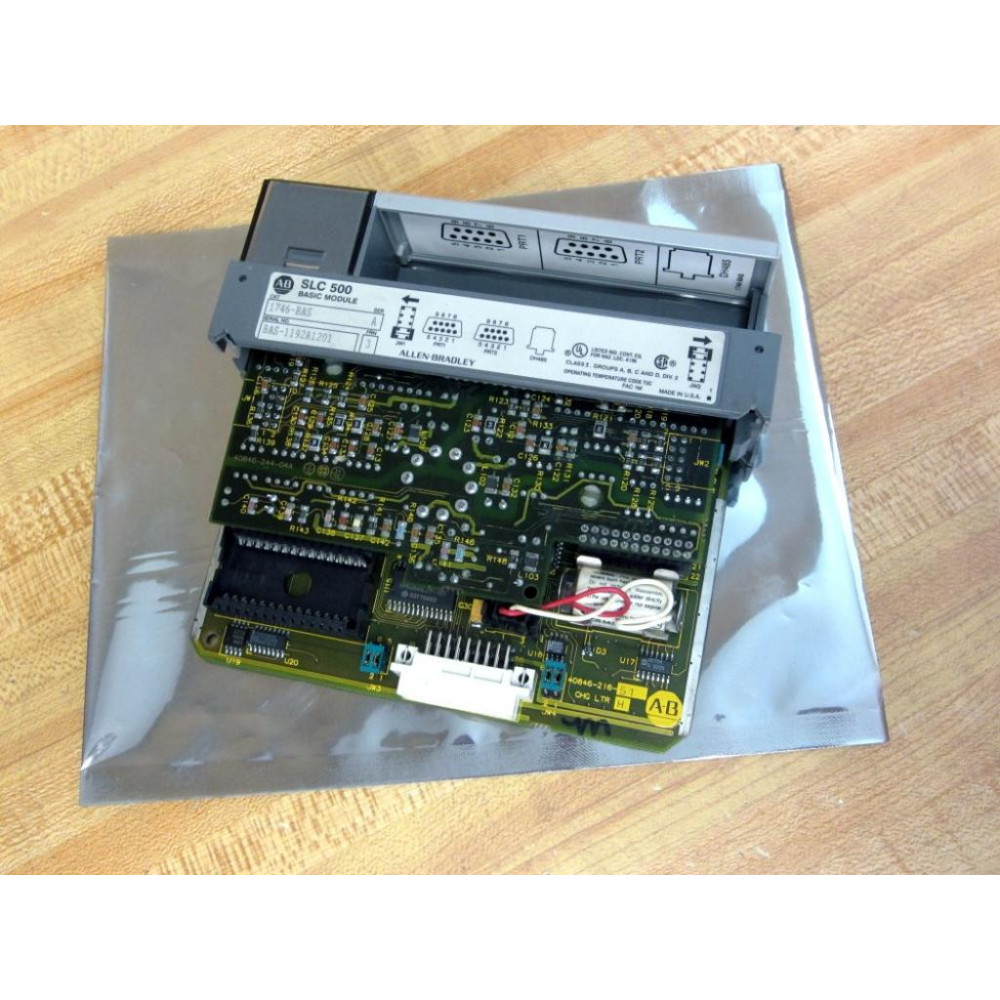 Allen Bradley 1746BAS Basic Module 1746-BAS Ser.A - Used Allen Bradley 1746BAS Basic Module 1746-BAS Ser.A - Used