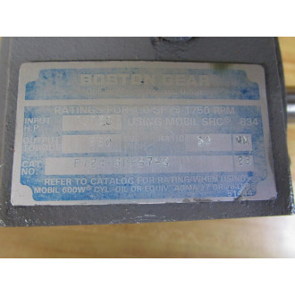 Boston Gear F724-30-B7-G Gear Reducer F72430B7G - Refurbished